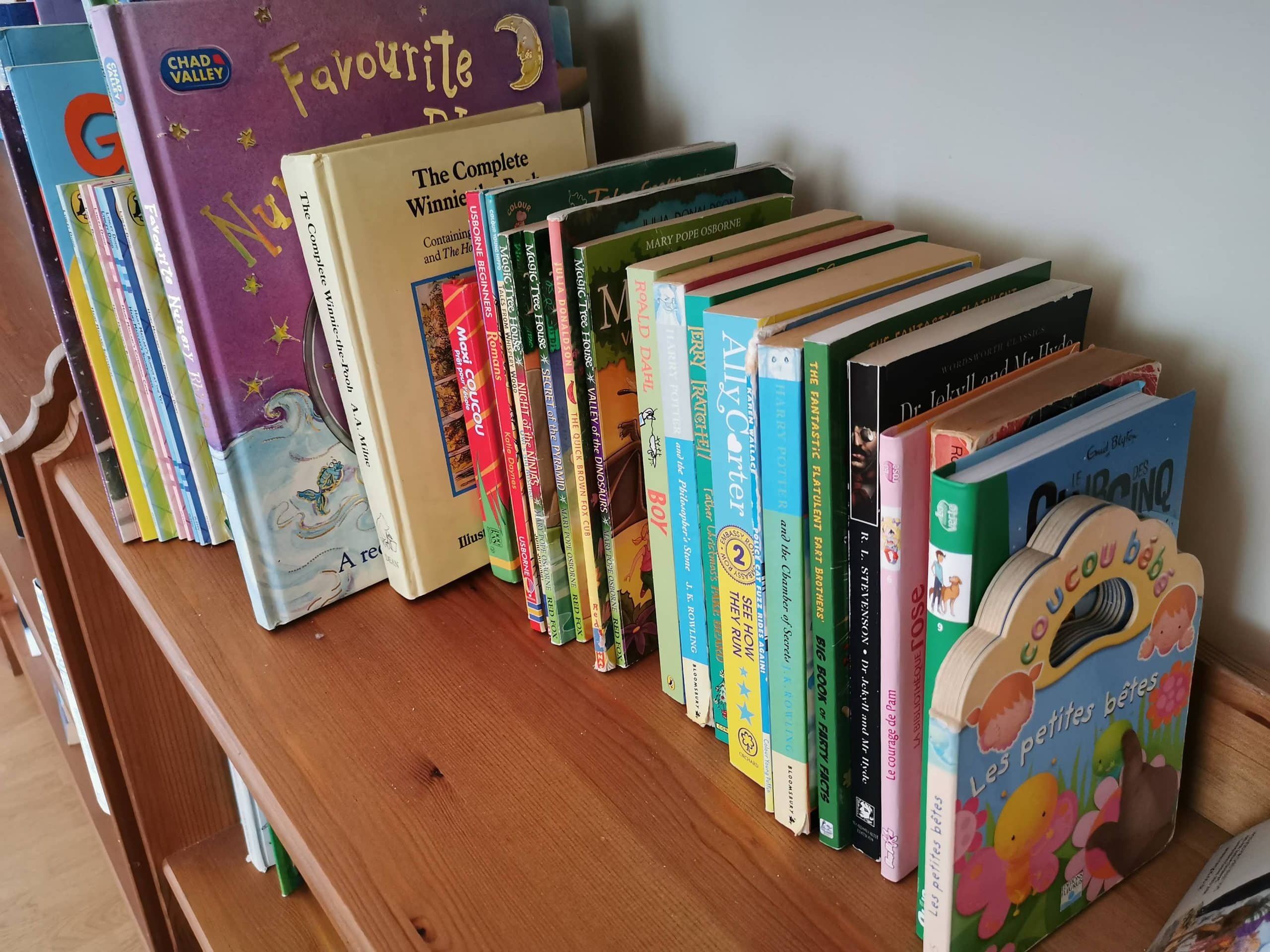 Children’s books at L’Ancienne Distillerie